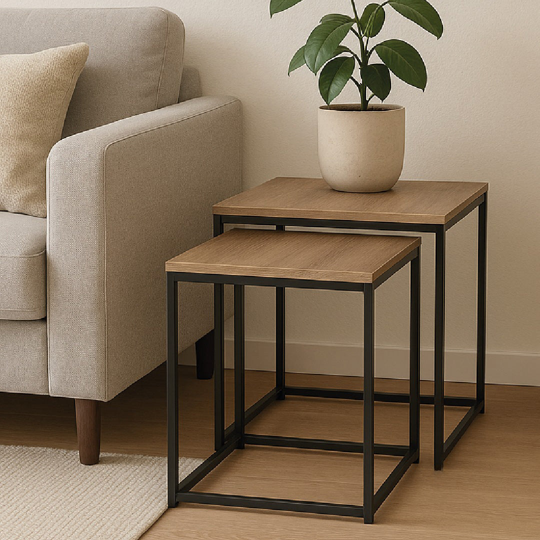 PACK de 2 Table d’appoint Basses