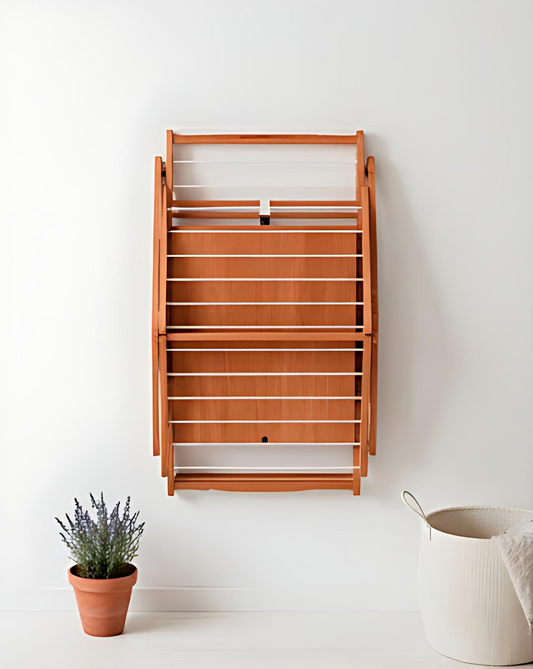 Sèche-linge en Bois Pliable