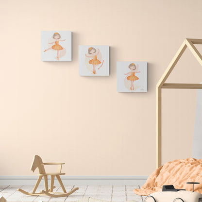 Lot de 2 Tableaux en Toile "Ballerina"