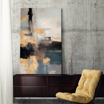 Tableau en Toile "Éclat Sombre"