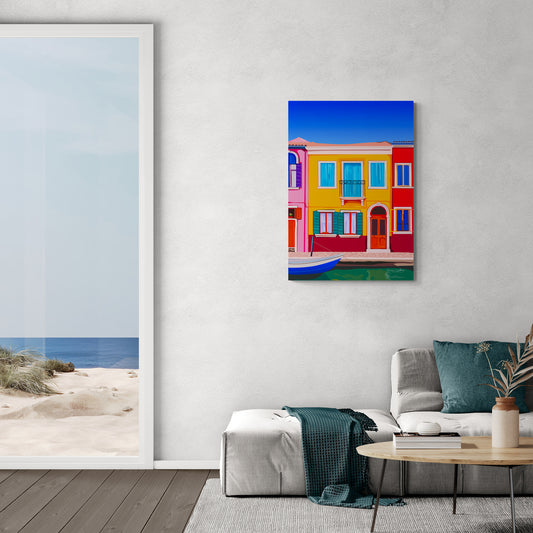 Tableau en Toile "Fenêtres sur la Mer"