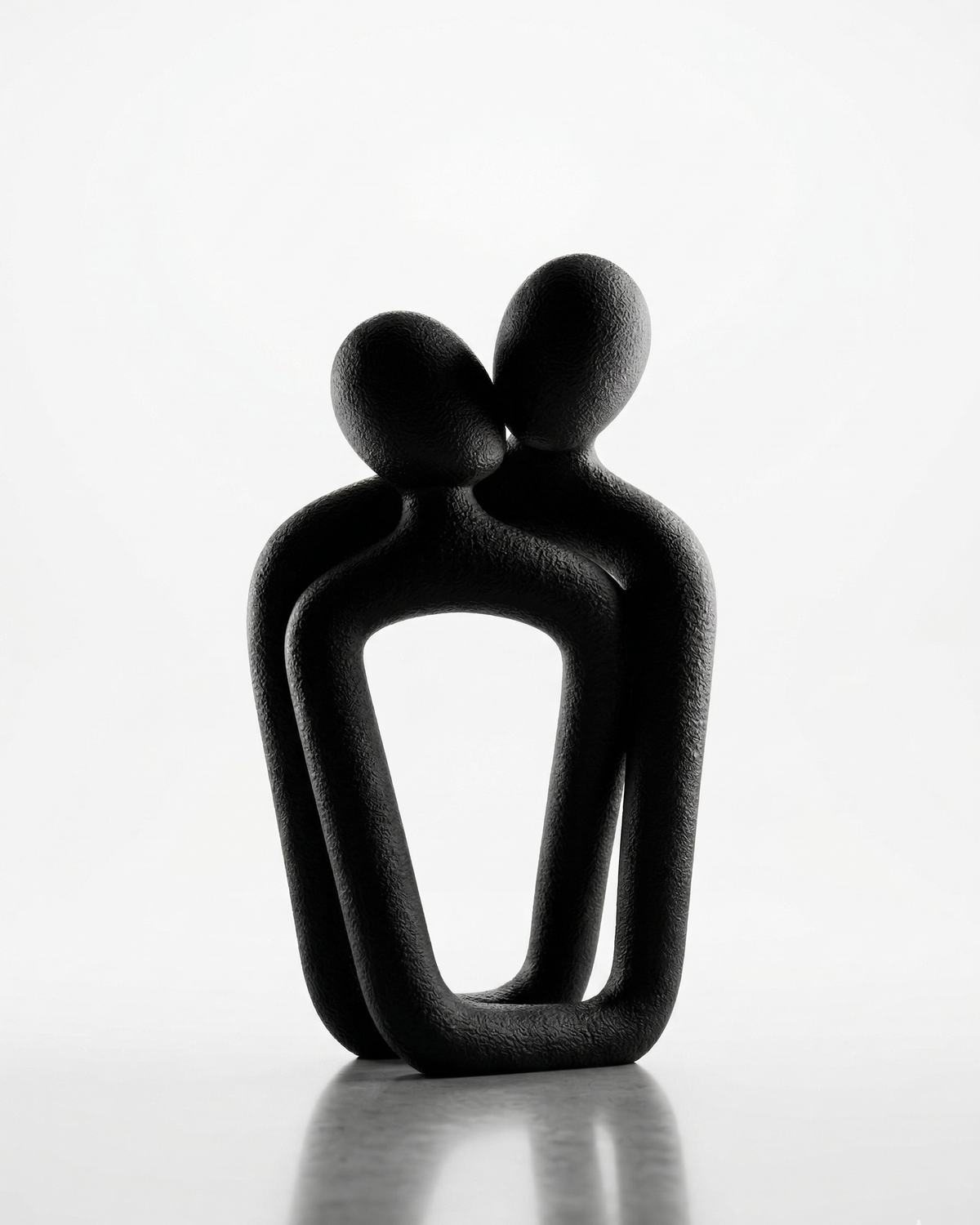 Statuette Décorative "Couple Fusionnel"