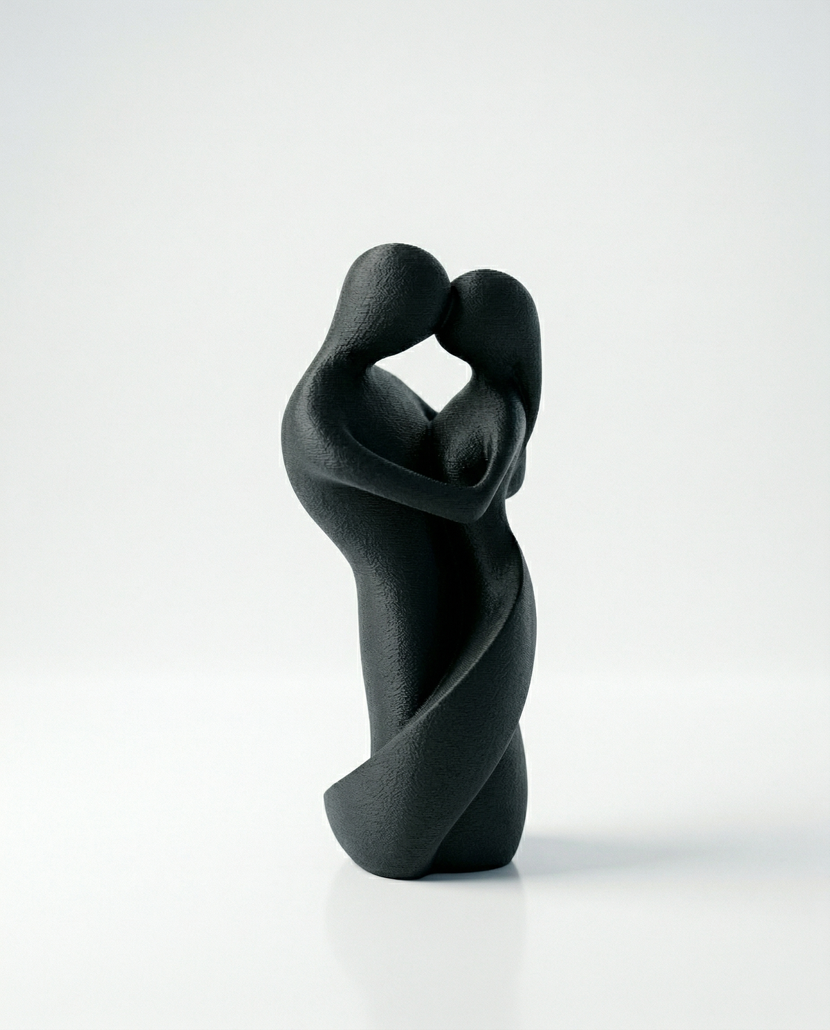 Sculpture Abstraite “L’Étreinte Éternelle”