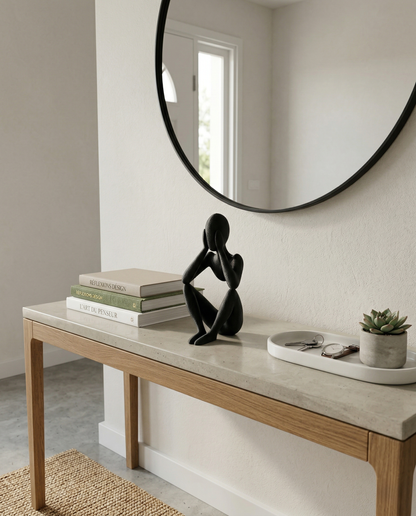 Statuette Décorative “La Silhouette Méditative”