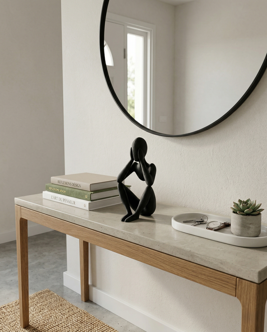 Statuette Décorative “La Silhouette Méditative”