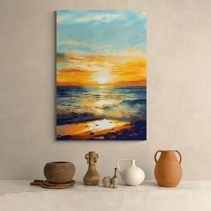 Tableau en Toile "L’Heure Dorée"