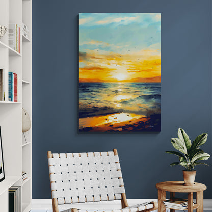 Tableau en Toile "L’Heure Dorée"