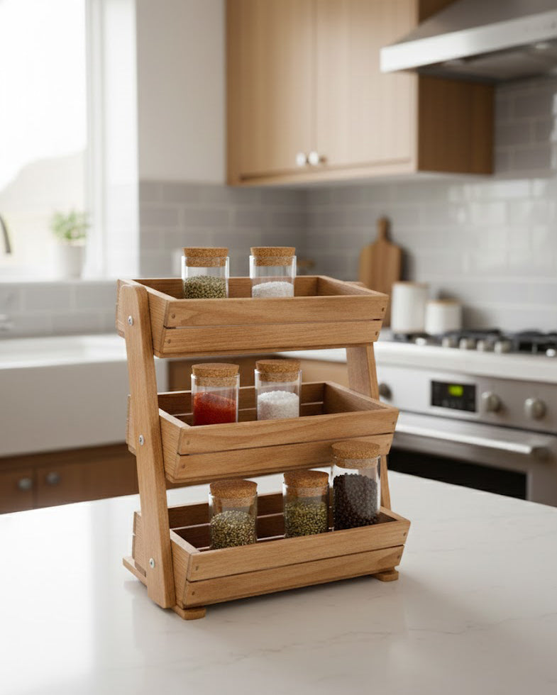 Mini-Étagère Multi-Usage 3 Niveaux