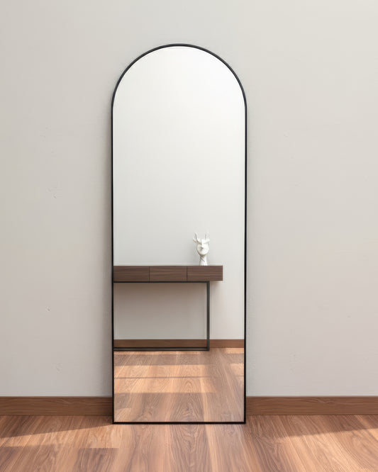 Miroir Arche Noir Élégance 180