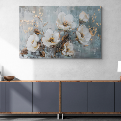 Tableau en Toile "Murmure des Fleurs"