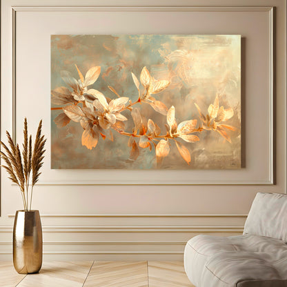 Tableau en Toile "Or Éternel"