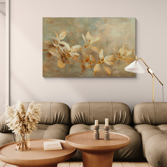 Tableau en Toile "Or Éternel"