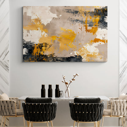 Tableau en Toile "Or dans l’Ombre"