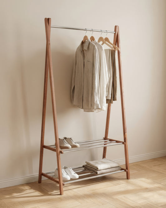 Portant Pliable Oslo Chromé