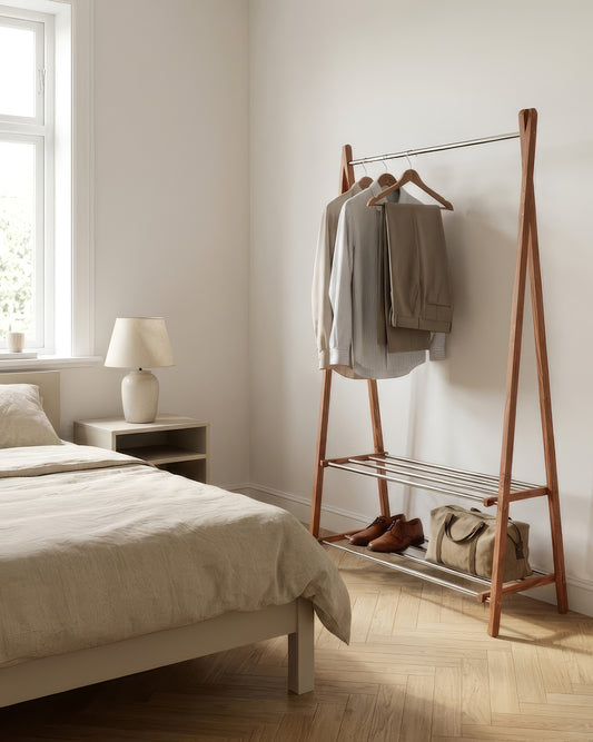 Portant Pliable Oslo Chromé