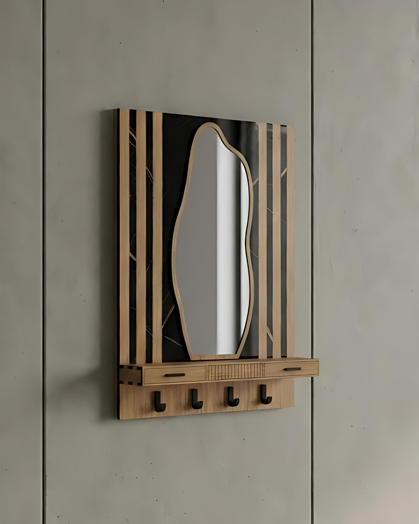 Porte-Clés Mural Mirror Casa Curve