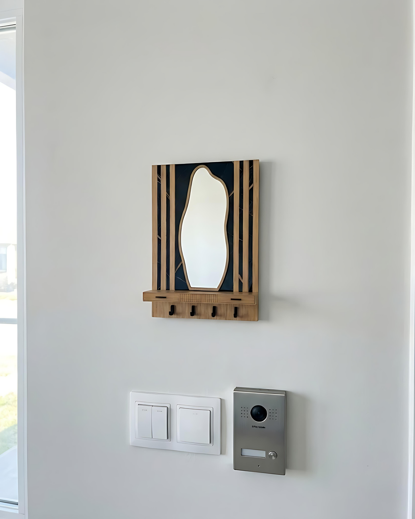 Porte-Clés Mural Mirror Casa Curve