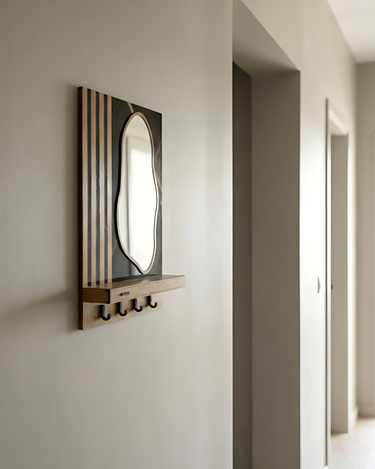 Porte-Clés Mural Mirror Casa Curve