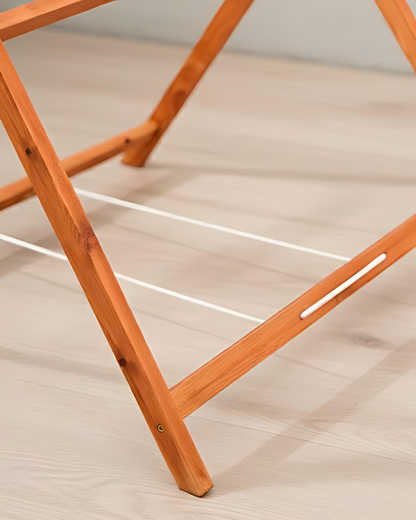 Sèche-linge en Bois Pliable
