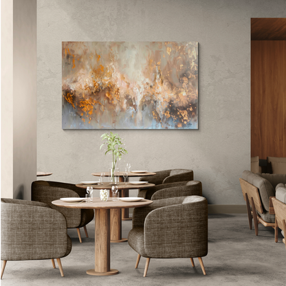 Tableau en Toile "Voile Cuivré"