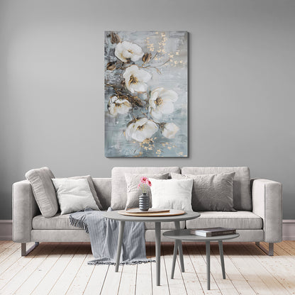 Tableau en Toile "Murmure des Fleurs"