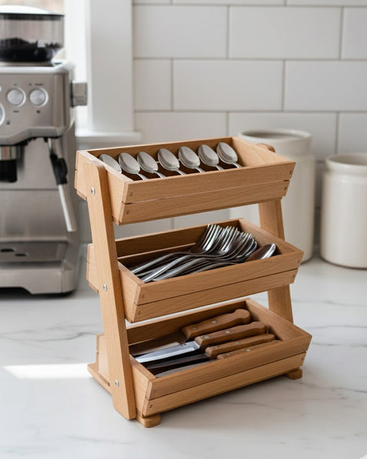 Mini-Étagère Multi-Usage 3 Niveaux